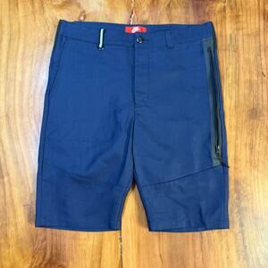 Nike Tech Men's Shorts 34 cotton Sportswear 614632 Athletic Golf Casual Navy F15
